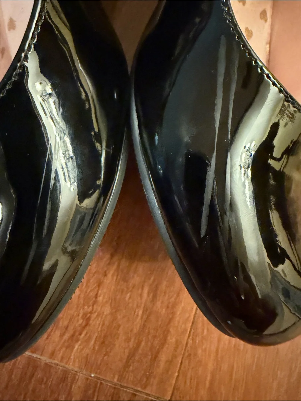Sonoma Girls Black Patent Leather Mary Jane Dress Shoes Sz 3 - GUC